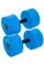 Аквагантели Dumbbells basic round, pair