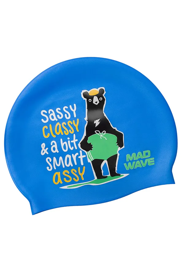 Юниорская силиконовая шапочка Smart assy