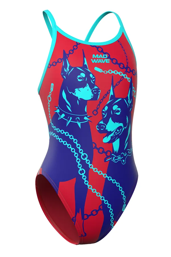 Юниорский купальник спортивный антихлор Flare junior HiClo N6