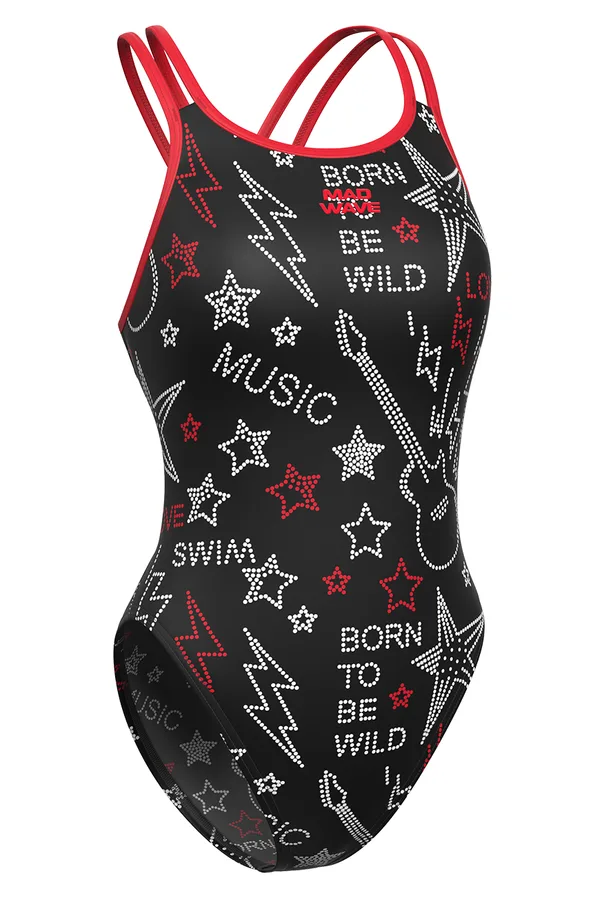 Женский купальник спортивный Crossback HiClo N7