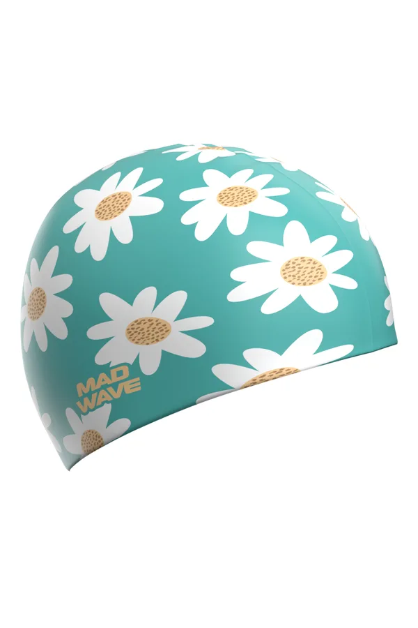 Юниорская силиконовая шапочка Daisies