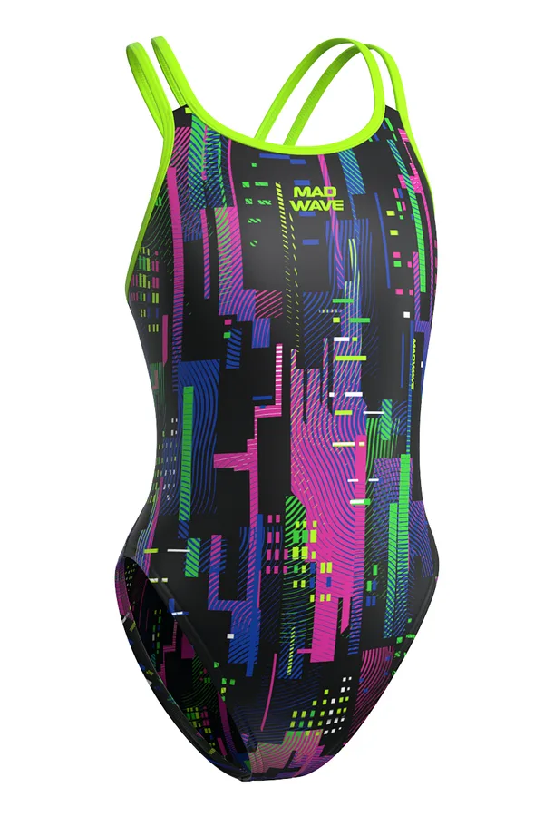 Юниорский купальник спортивный Crossback junior ChloroFlex G0