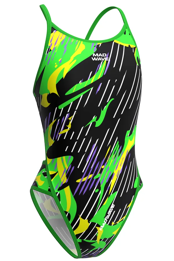 Юниорский купальник спортивный антихлор Daria junior PBT A7
