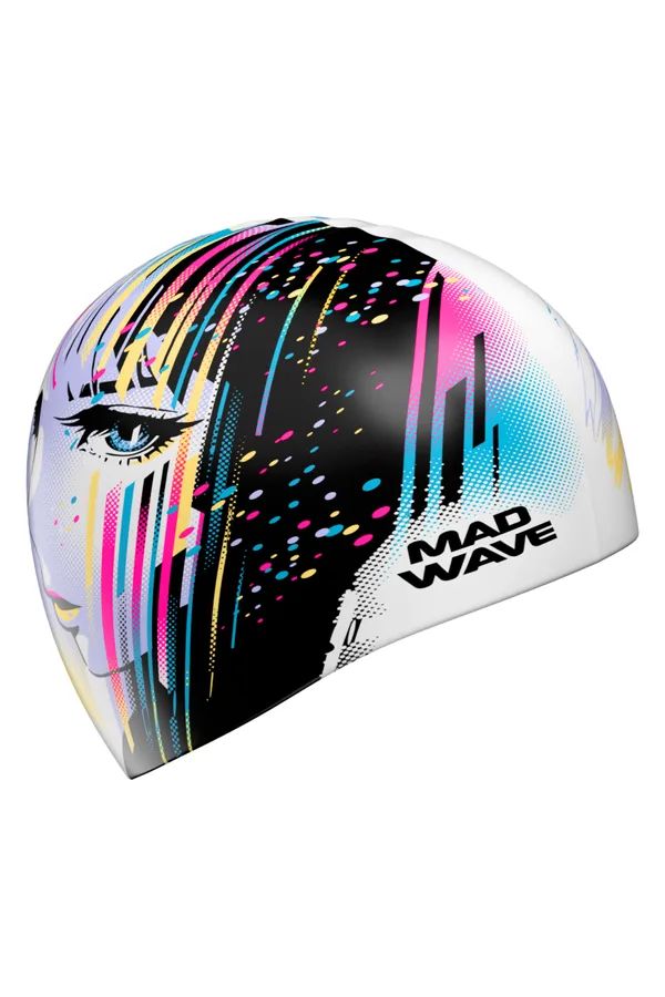 Юниорская силиконовая шапочка Magic girl