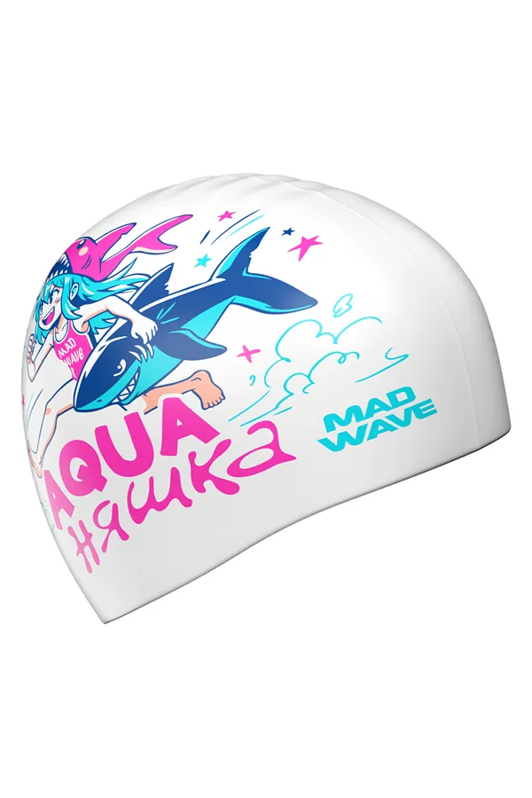 Юниорская силиконовая шапочка Aqua girl