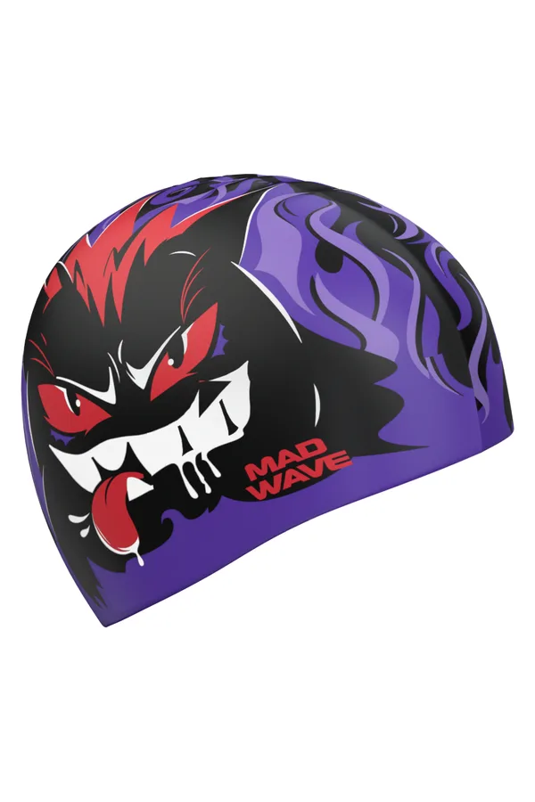 Юниорская силиконовая шапочка Monster