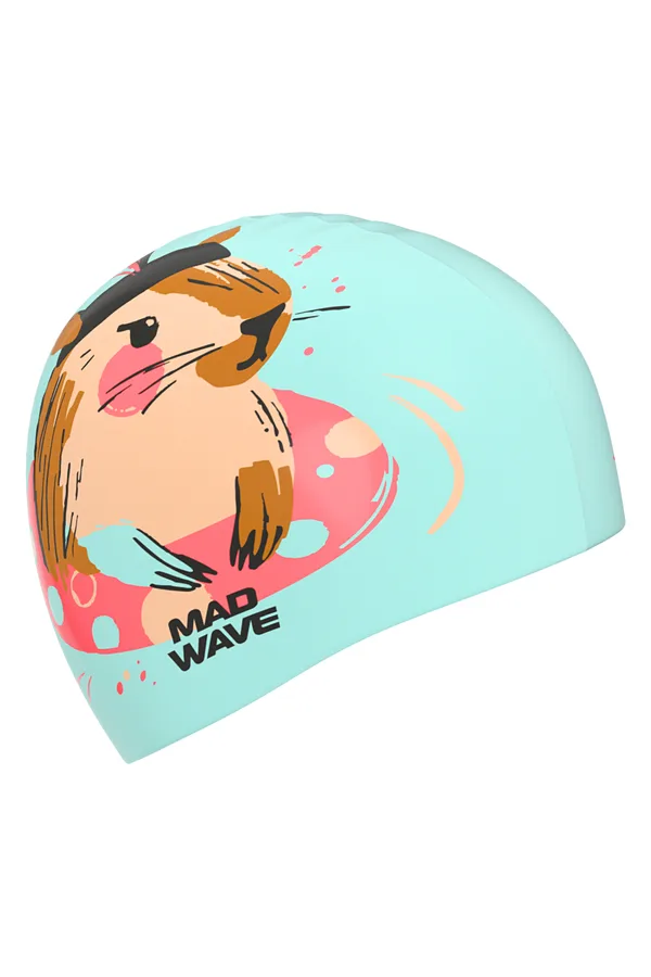 Юниорская силиконовая шапочка Capybara