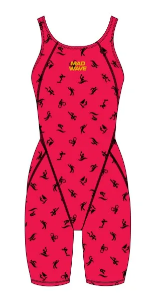 Женский стартовый костюм с открытой спиной MW Revolt Women Kneeskin A4