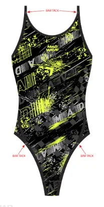 Юниорский купальник спортивный антихлор Daria junior PBT L4