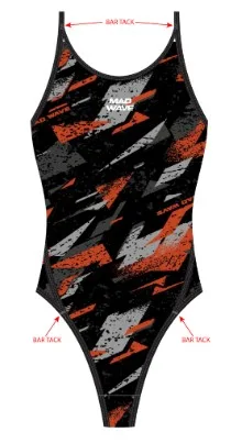 Юниорский купальник спортивный антихлор Daria junior PBT M1