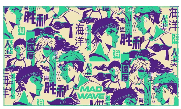 Полотенце из микрофибры Microfiber towel Anime