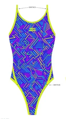 Юниорский купальник спортивный антихлор Daria junior PBT C3