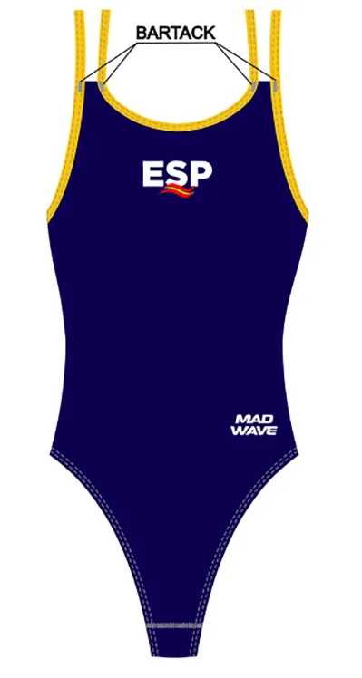 Юниорский купальник спортивный Crossback junior PBT SF