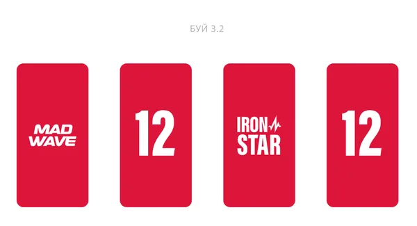 Надувной Буй Inflatable cylinder race mark buoy Iron