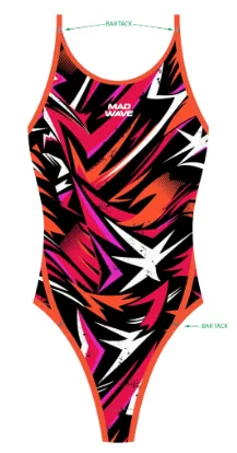 Юниорский купальник спортивный Daria junior PBT F4