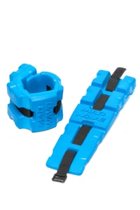 Aqua fitness cuffs, pair logo