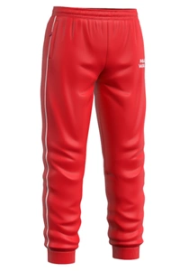 Track pants logo