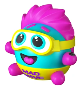 Mad bubble inflatable ad logo