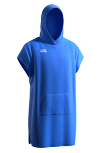 Microfibre poncho towel logo