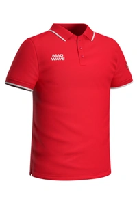 Polo MW stretch adult logo