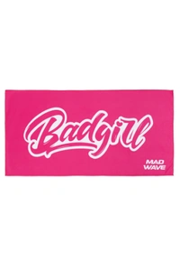 Microfiber towel Bad Girl logo