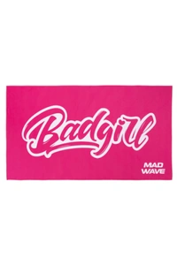 Microfiber towel Bad Girl logo