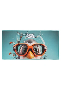 Microfiber towel Penguin logo