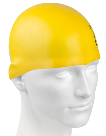 Юниорская силиконовая шапочка Silicone Junior Solid