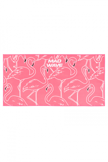 Microfiber towel Flamingo