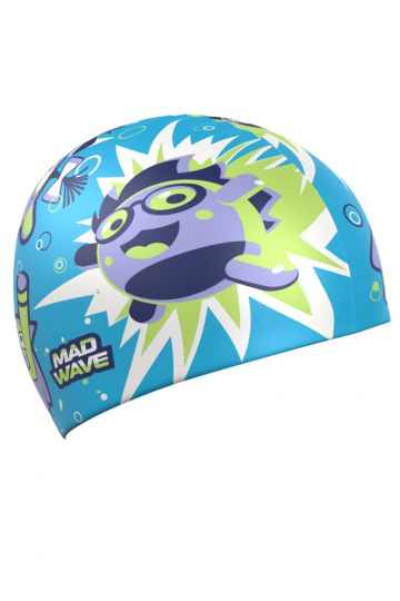 Юниорская силиконовая шапочка Mad Bubble cap