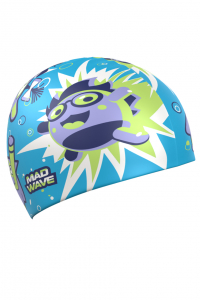 Юниорская силиконовая шапочка Mad Bubble cap