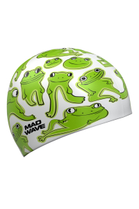 Юниорская силиконовая шапочка Frogs