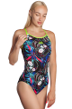 Купальники спортивные принтованные (женщины) Nera PBT D5