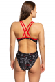 Купальники спортивные принтованные (женщины) Crossback HiClo N7