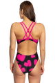 Купальники спортивные принтованные (женщины) Crossback HiClo R1