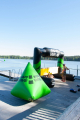 Оборудование для соревнований на открытой воде Inflatable pyramide race mark buoy